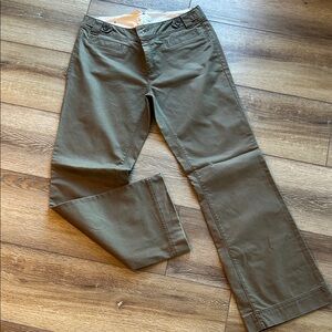 Banana Republic Olive Green Stretch Pants